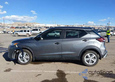 2022 Nissan Kicks S Xtronic Cvt z USA, uszkodzony, nr VIN 3N1CP5BV4NL505731